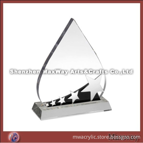 Clear Custom Cheap High Grade Acrylic Award Gift Trophy